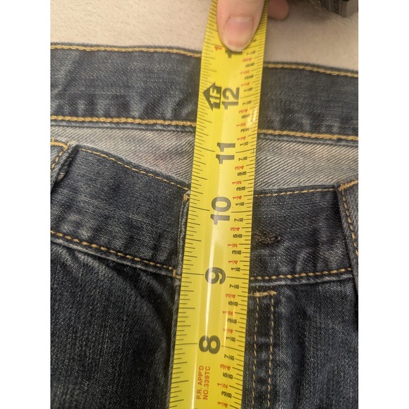 Levis 501 Jeans Mens 33x32 Blue Medium Wash Straight Leg Button Fly Denim - Picture 4 of 14